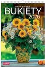 Kalendarze - Kalendarz 2026 A3 wieloplanszowy Bukiety - miniaturka - grafika 1