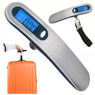 Akcesoria podróżnicze - WAGA BAGAŻOWA podróżna turystyczna ręczna cyfrowa 50 kg lotnicza podręczna - miniaturka - grafika 1