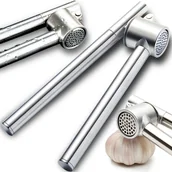 Siekacze tarki i szatkownice - Wyciskacz Praska Do Czosnku Zgniatacz Stalowy Siekacz Wyciskarka Prasa - miniaturka - grafika 1