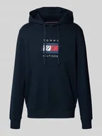 Bluzy męskie - Bluza z kapturem o kroju regular fit z czystej bawełny - miniaturka - grafika 1