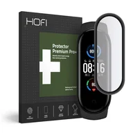Akcesoria do smartwatchy - Hofi Szkło Hybrydowe  Hybrid Glass do Xiaomi Mi Band 5 / 6 Black - miniaturka - grafika 1