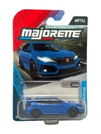 Samochody i pojazdy dla dzieci - MAJORETTE SHOWROOM HONDA CIVIC TYPE R NIEBIESKI 1:58 8502000000 - miniaturka - grafika 1