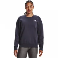 Bluzy sportowe damskie - Damska bluza dresowa Under Armour Essential Fleece Crew - UNDER ARMOUR - miniaturka - grafika 1