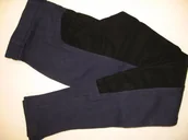 Bryczesy - Pfiff Bryczesy Dziecięce Z Pełnym Lejem, Niebiesko-Czarne, Rozmiar 152 (101197-138-152) - miniaturka - grafika 1