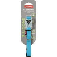 Obroże dla psów - Obroża silikonowa regulowana 15 mm niebieski ZOLUX - miniaturka - grafika 1