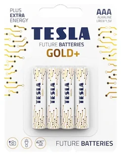 Tesla AAA Gold+ 4szt - Baterie i akcesoria - miniaturka - grafika 1