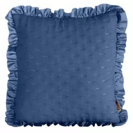 Poszewki na poduszki - Euro Firany Poszewka 45 x 45 Dekoracyjna Eurofirany Libi Granatowy 1220618 - miniaturka - grafika 1