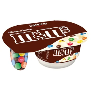 Danone Chocolate M&M's Jogurt 120 g - Kefiry, jogurty, maślanki - miniaturka - grafika 1