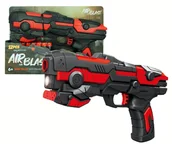 Zabawki militarne - Pistolet AIR BLAST Softbullet 24cm na miękkie naboje PIROX Jl-SGN129 - miniaturka - grafika 1