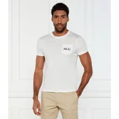 Koszulki męskie - POLO RALPH LAUREN T-shirt | Custom slim fit - miniaturka - grafika 1