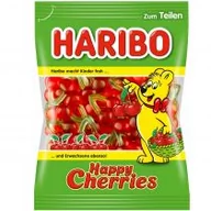Żelki - Haribo Żelki wiśnowe Happy Cherries 200 g - miniaturka - grafika 1