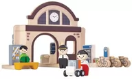 Zabawki interaktywne dla dzieci - Plan Toys Dworzec kolejowy PT6620 - miniaturka - grafika 1