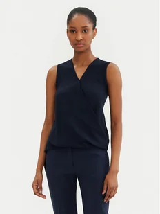 Rinascimento Bluzka CFC0122910003 Granatowy Regular Fit - Bluzki damskie - miniaturka - grafika 1
