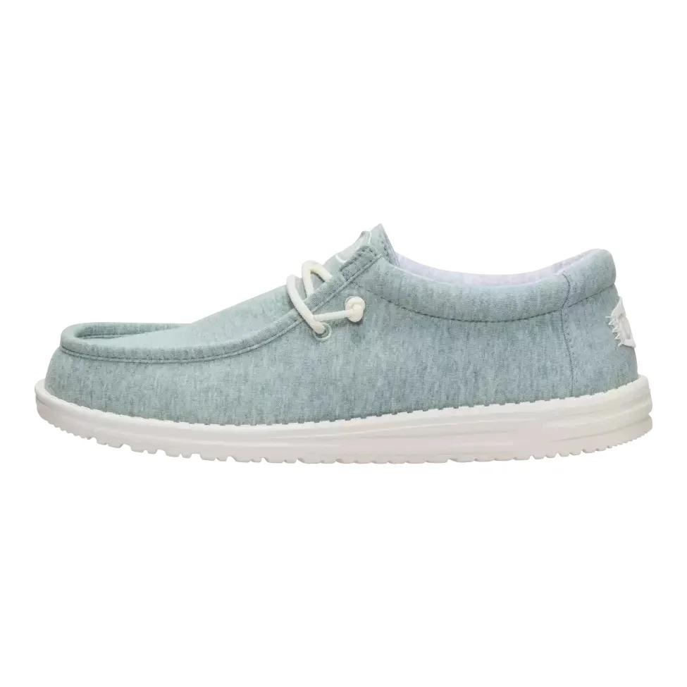 HeyDude Męskie Lekkie Mokasyny Buty Półbuty Wsuwane Wally Stretch Jersey 44
