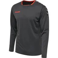 Koszulki męskie - Hummel koszulka męska z długim rękawem hml Authentic Poly Jersey r. M - miniaturka - grafika 1