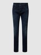 Spodnie męskie - Jeansy o kroju slim fit z 5 kieszeniami model ‘Dave’ - miniaturka - grafika 1