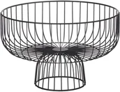 Kosze na owoce - Secret de Gourmet Kosz na owoce z podstawą metal 28 cm czarny 160698 - miniaturka - grafika 1