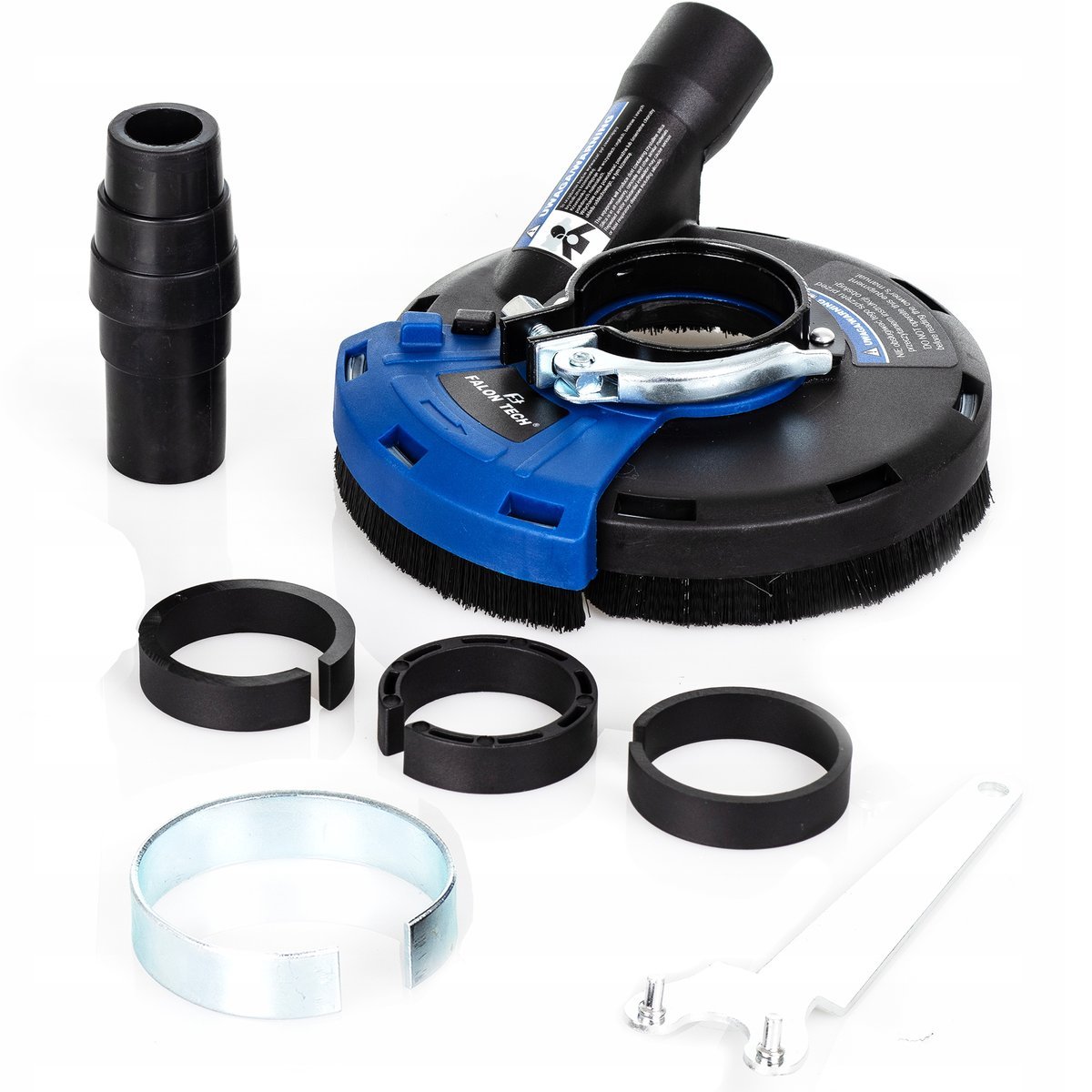 Osłona PRZECIWPYŁOWA do szlifierki kątowej 125 NA ODKURZACZ do SZLIFOWANIA