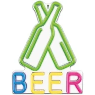Pozostałe oświetlenie - Neon FOREVER TF1 Plexi LED Beer multikolor FPNE08X - miniaturka - grafika 1