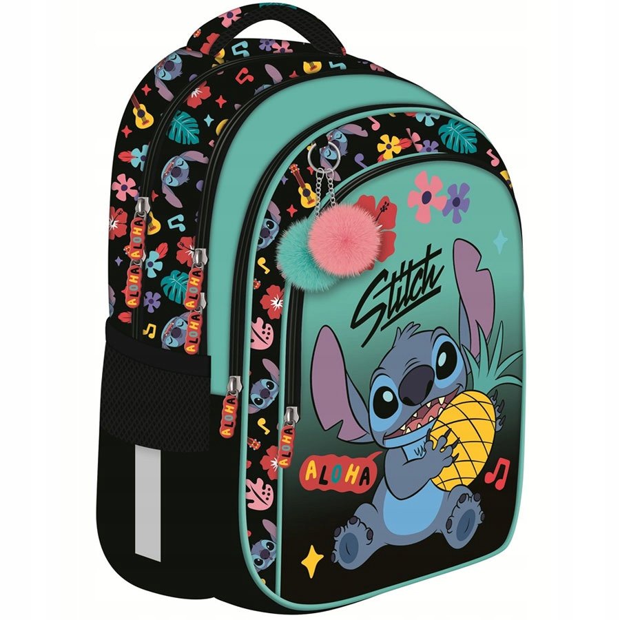 Plecak szkolny wielokomorowy Lilo i Stitch St. Majewski wielokolorowy