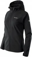 Kurtki damskie - Kurtka damska Hi-tec Softshell Neti z kapturem - miniaturka - grafika 1