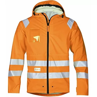 Kurtki męskie - Snickers Workwear HV kurtka przeciwdeszczowa 82335500005 - grafika 1