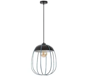 Rabalux 72024 - Żyrandol na lince SVENS 1xE27/60W/230V czarny/niebieski - Lampy sufitowe - miniaturka - grafika 1