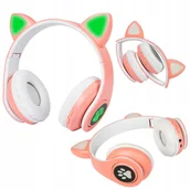 Słuchawki - Blow Kocie Uszy Led Rgb Dla Dzieci - miniaturka - grafika 1