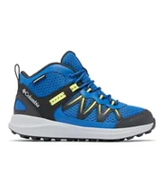 Buty dla chłopców - Columbia Peakfreak Rush wodoodporne buty trekkingowe i turystyczne uniseks ze średnim stanem, Górski niebieski napięcie, 32 EU - miniaturka - grafika 1