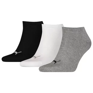 Puma, Skarpety męskie, 3-pack, Sneaker Plain 3P 261080001 882, czarny, rozmiar 39/42 - Skarpetki damskie - miniaturka - grafika 1