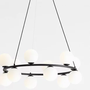 Aldex Krone lampa wisząca czarna kule 1085R1 1085R1 - Lampy sufitowe - miniaturka - grafika 2