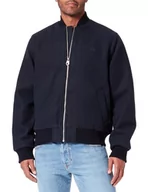 Kurtki męskie - Lee Wool Bomber kurtka męska, sky captain, S - miniaturka - grafika 1