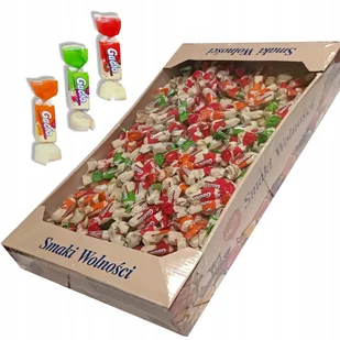 Cukierki owocowe jogurtowe mini mieszanka Gucio 2700 g na prezent - Cukierki - miniaturka - grafika 1