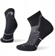 Skarpety termoaktywne - Smartwool W'S Run Targeted Cushion Ankle Socks, 001 black, M - miniaturka - grafika 1