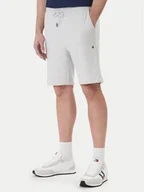 Spodenki męskie - Tommy Hilfiger Szorty sportowe UM0UM03452 Szary Regular Fit - miniaturka - grafika 1