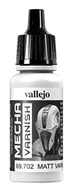 Kolejki i akcesoria - Vallejo Farba akrylowa Mecha Color - Matt Varnish / 17ml Vallejo 69702 - miniaturka - grafika 1