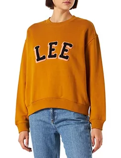 Bluzy damskie - Lee Damska bluza Crew SWS z krótkim rękawem, rozmiar S - grafika 1