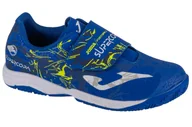 Piłka nożna - Joma Super Copa Jr 2404 IN SCJW2404INV, dla chłopca, buty halowe - halówki, Niebieski - miniaturka - grafika 1