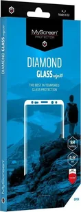 MYSCREEN Szkło DIAMOND GLASS edge3D Black Huawei P50 Pro - Szkła hartowane na telefon - miniaturka - grafika 2
