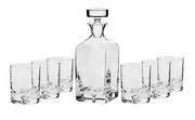 Szklanki - Krosno Glass Ekskluzywny komplet do whisky LEGEND Handmade 6+1 FKP0705000008010 - miniaturka - grafika 1
