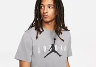 Koszulki męskie - Nike Air Jordan Wordmark Tee Carbon Heather - miniaturka - grafika 1