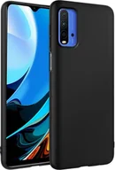 Etui i futerały do telefonów - Silikonowe etui na telefon komórkowy Xiaomi Redmi 9T Protective Cover Matt Black Backcover - miniaturka - grafika 1