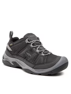 Keen Trekkingi Circadia Wp 1026775 Czarny - Buty trekkingowe męskie - miniaturka - grafika 1