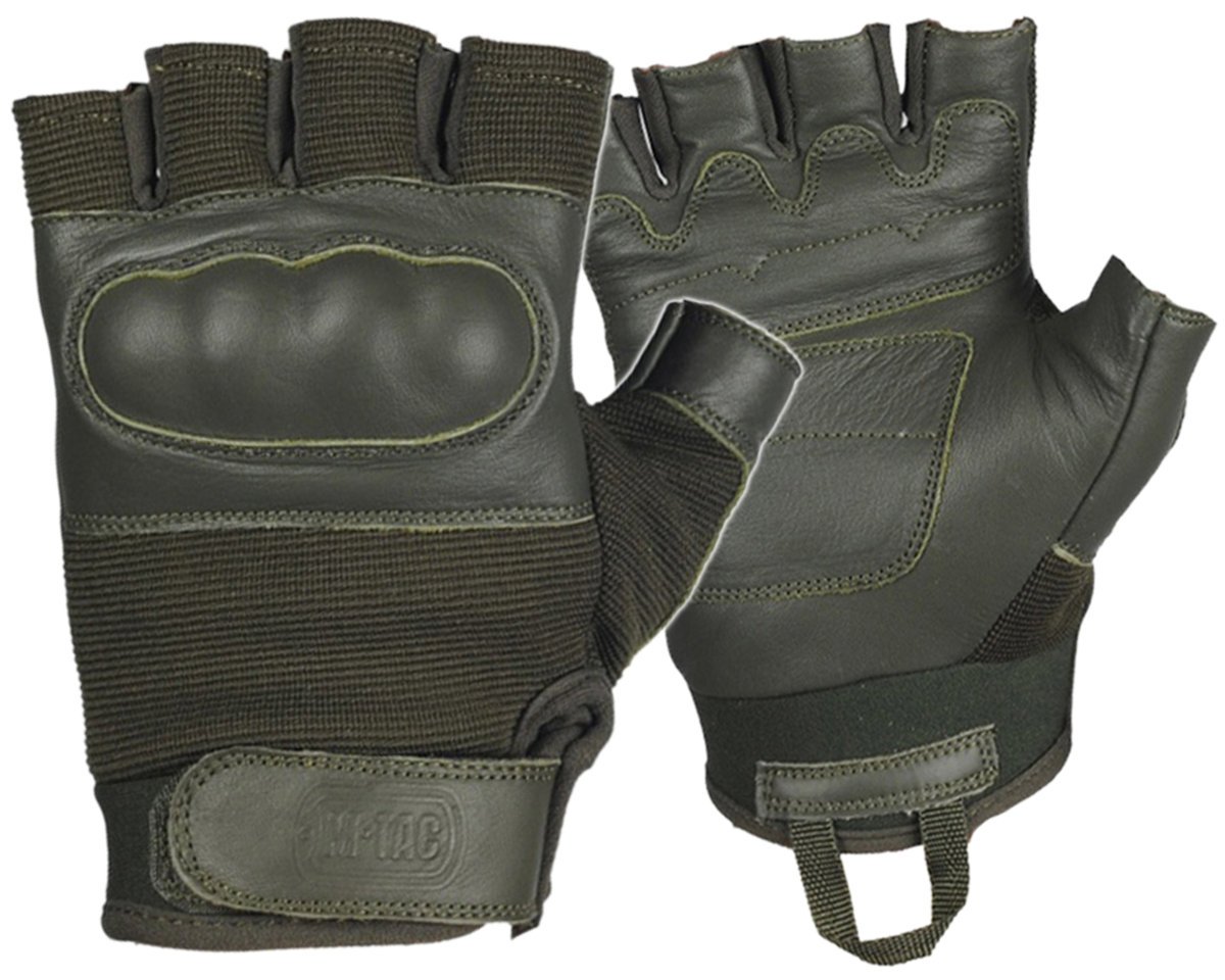 M-Tac, Rękawiczki taktyczne, Bez palców, Assault Tactical Mk.4, Oliwkowe, 2XL