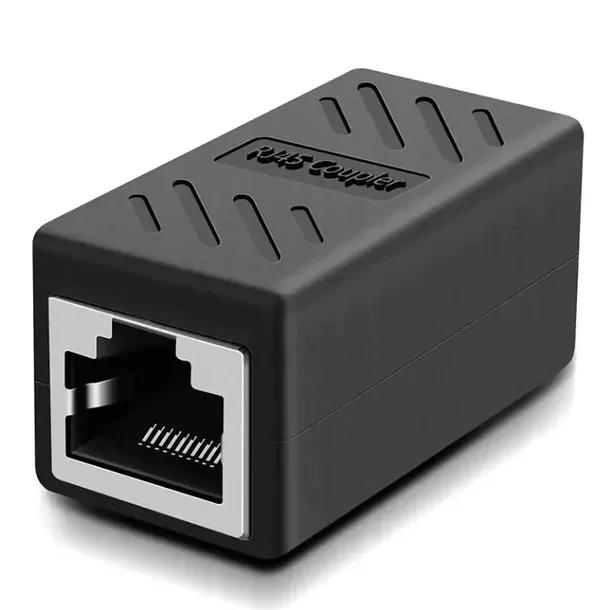 Łącznik Keystone Złączka Beczka Rj45-rj45 Lan Ethernet Kat.6 Przedłużka Utp