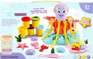Masy plastyczne - Mega Creative Masa Plast Akc Osmiornica 37x24x9 pudełko 18/36 - miniaturka - grafika 1