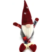 Dekoracje domu - SKRZAT DEKORACYJNY 30+20CM CZERWONY - miniaturka - grafika 1