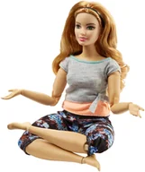 Lalki dla dziewczynek - Mattel Barbie Made To Move Szatynka FTG84 - miniaturka - grafika 1