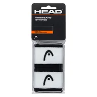 Tenis ziemny - Frotka Head  Wristband STRIPED 2.5 Black/White - miniaturka - grafika 1