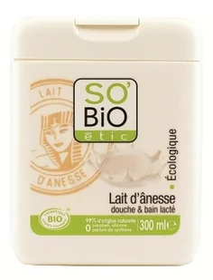 So Bio etic krem pod prysznic i do kąpieli mleko ośle, 300 ml - Kosmetyki do kąpieli - miniaturka - grafika 1